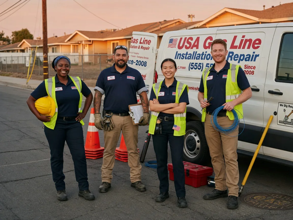 Gas Line Installation company in Santa Margarita, CA